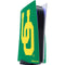 University of Oregon UO on Green PS5 Console Skin